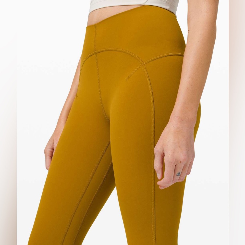 Lululemon gold spice unlimit 25”